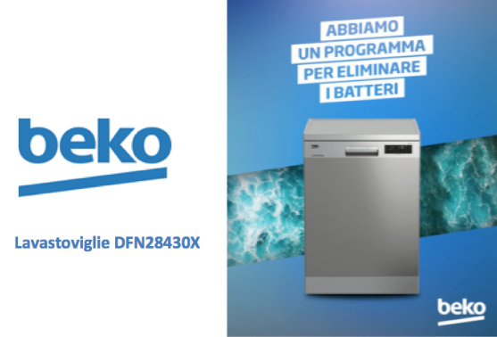 beko lavastoviglie DFN28430X