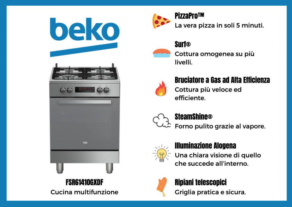 beko cucina multifunzione