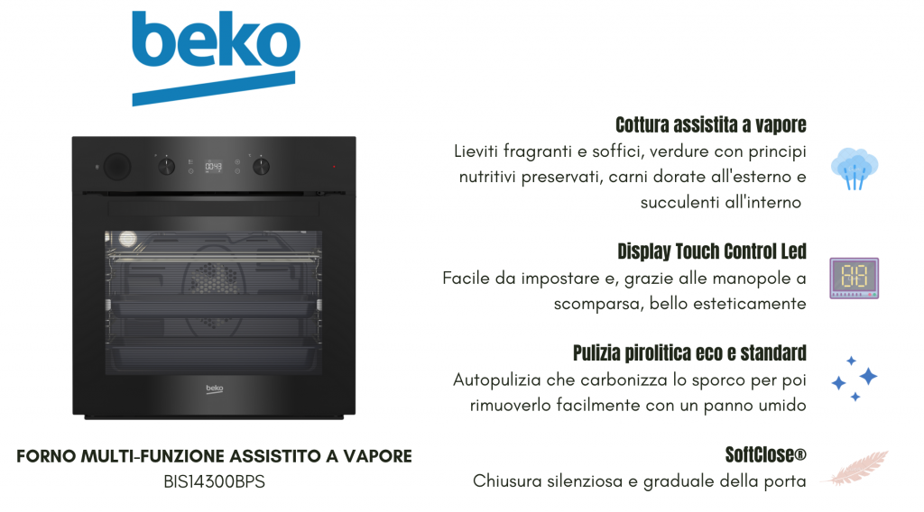 forno a vapore beko