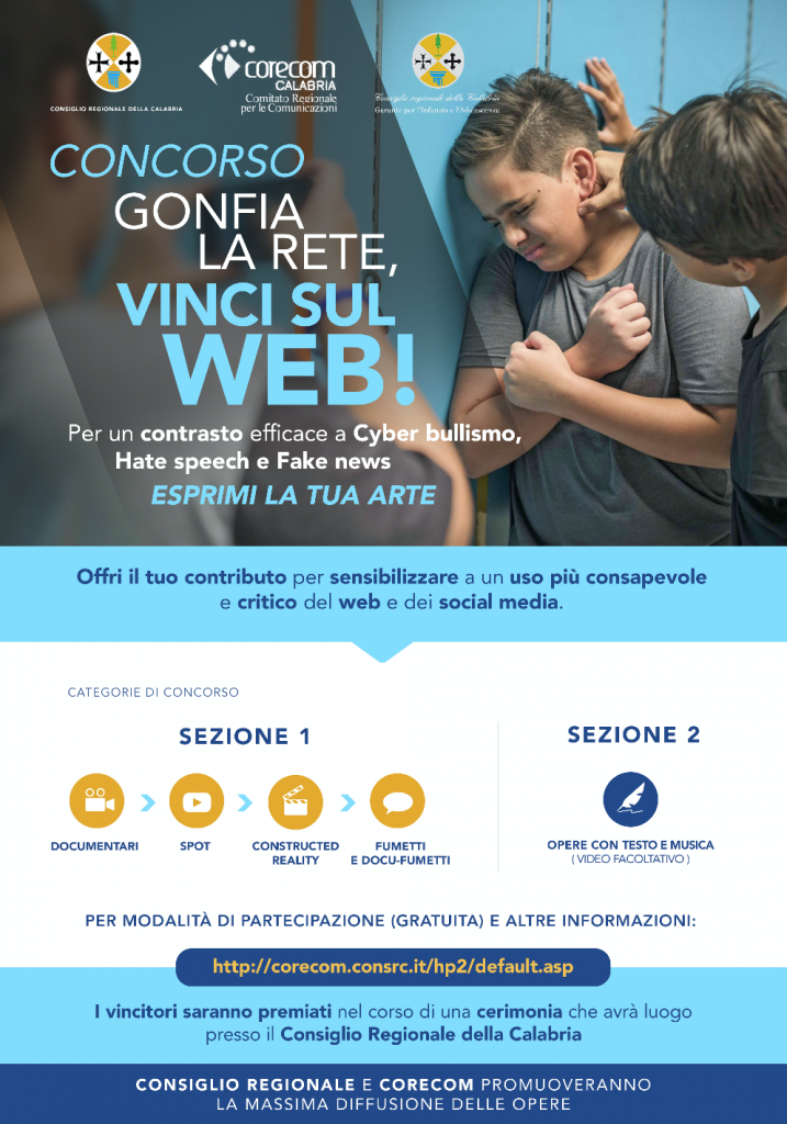 Locandina Concorso gonfia la rete, vinci sul web