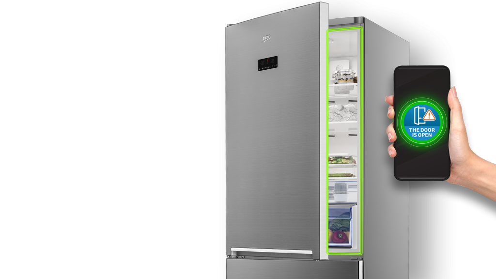 Beko 2020 HomeWhiz Refrigerator Open Door Notification Feature Visual 90x90 mm Preview Master